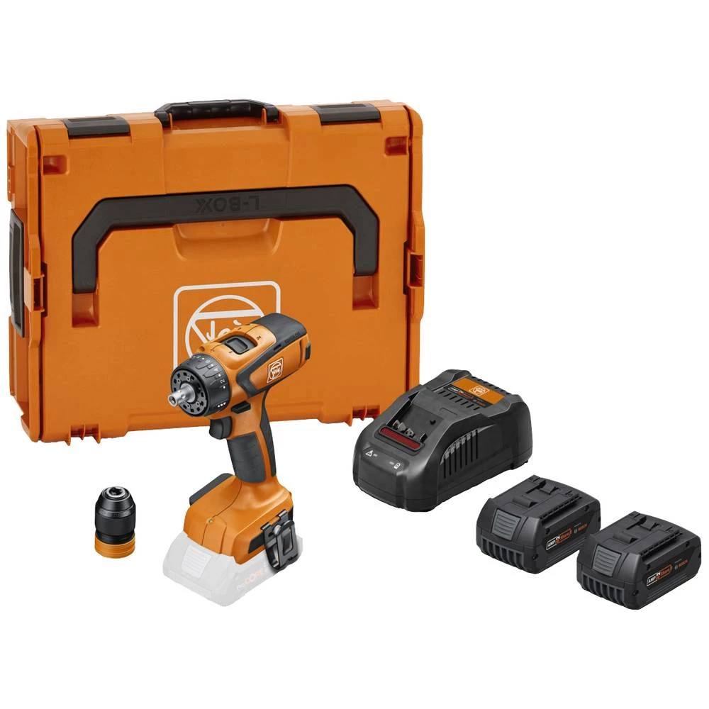 Fein ASCM 18 QSW AS 71161462000 akumulatorska bušilica 18 V 5.0 Ah Li-Ion uklj. 2 akumulatora, uklj. punjač, uklj. kofe slika