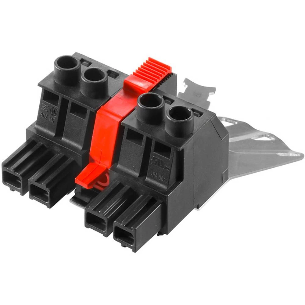 Utični konektor za tiskanu pločicu BUZ 10.16IT/04/180MF3SH160 AG BK BX Weidmüller 20 ST slika