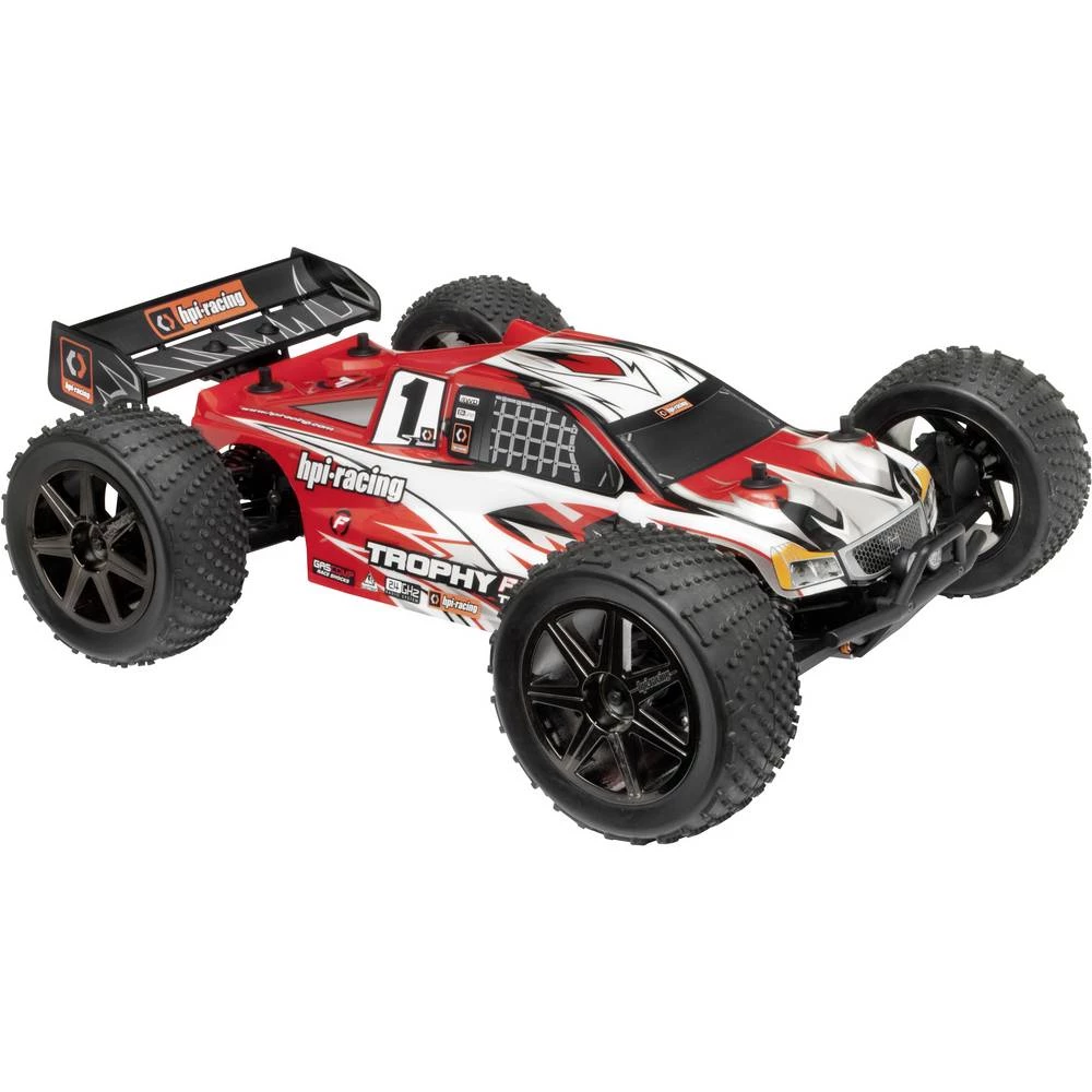 HPI Racing Trophy Flux bez četkica 1:8 rc model automobila električni truggy pogon na sva četiri kotača (4wd) rtr 2,4 GHz slika