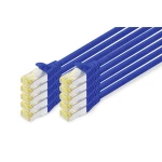 Digitus DK-1644-A-010-B-10 RJ45 mrežni kabel, Patch kabel CAT 6a S/FTP 1.00 m plava boja 1 St.