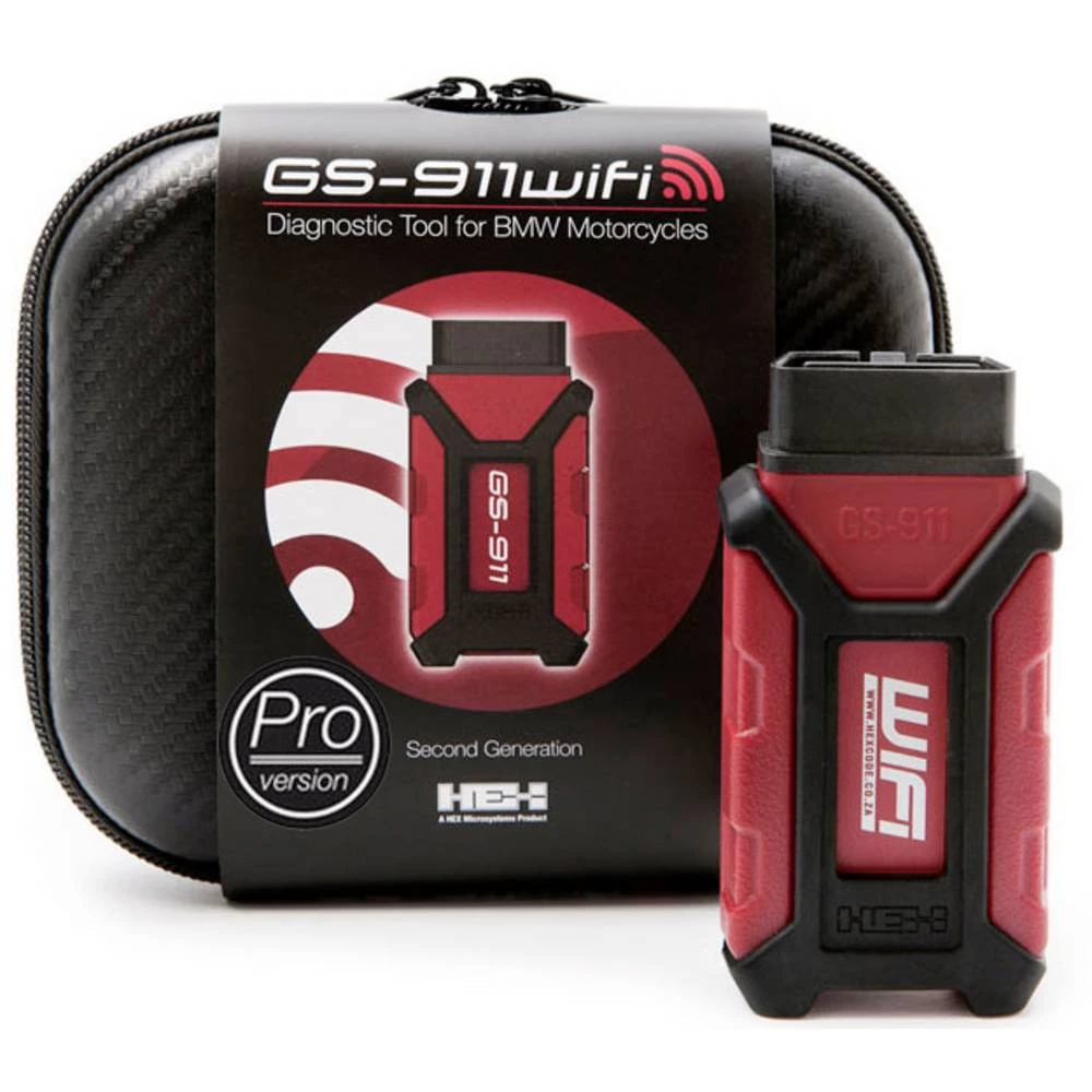 dijagnostički alat za motocikle obd2 HEX 80215 Hex GS-911 WiFi Profi 10 vozila slika