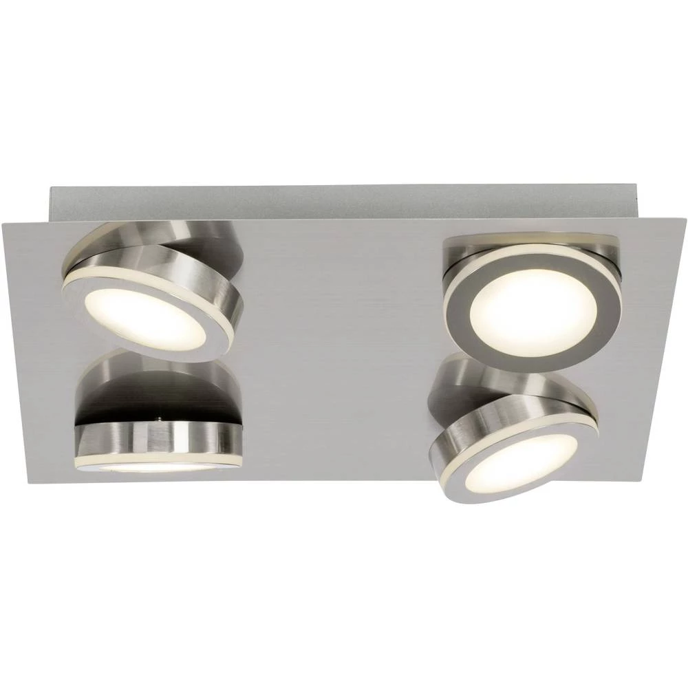 LED stropni reflektor 20 W Toplo-bijela Brilliant Champion G69335/13 Plemeniti čelik slika