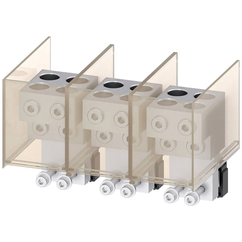 Stezaljka okruglog vodiča TA6.3 4 x 1/0…500 kcmil f. Prekidač strujnog kruga 100% r... Siemens 3VA9773-0JM43 #####Rundleiteranschlussklemme 1 St. slika