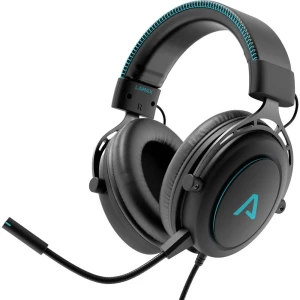 Lamax Heroes General1 igre Over Ear Headset žičani stereo crna slušalice s mikrofonom, kontrola glasnoće slika