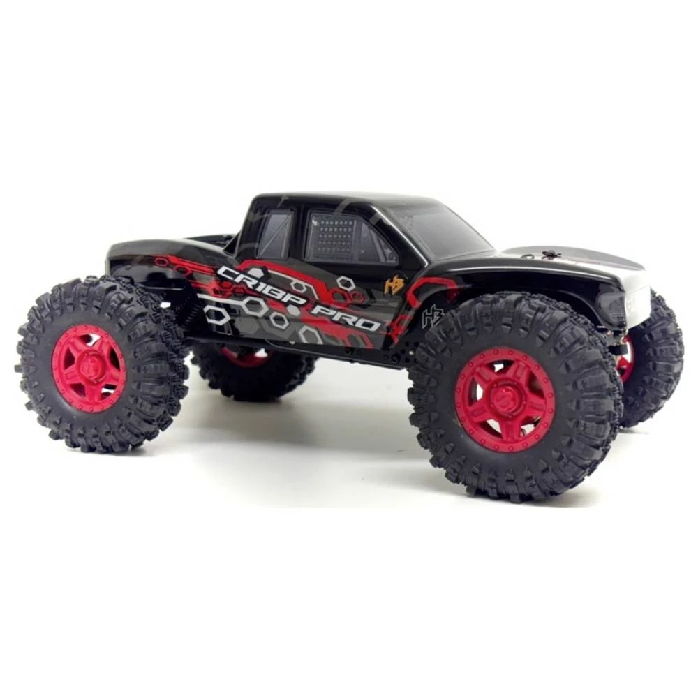 Hobby Plus CR18P EVO PRO JUICED crvena bez četkica 1:18 RC model automobila električni Truggy pogon na sva četiri kotača slika