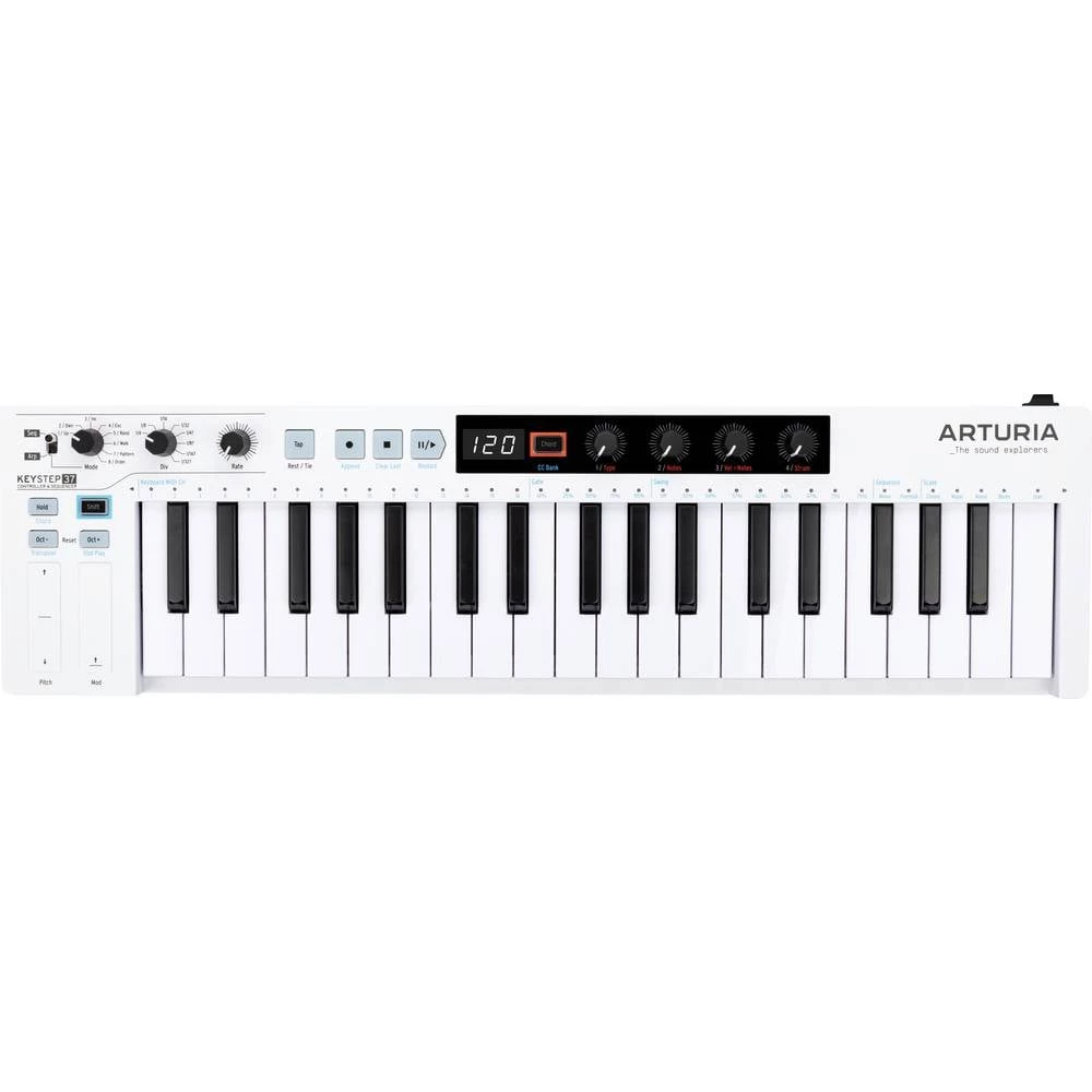 Arturia KeyStep 37 tipkovnica bijela slika