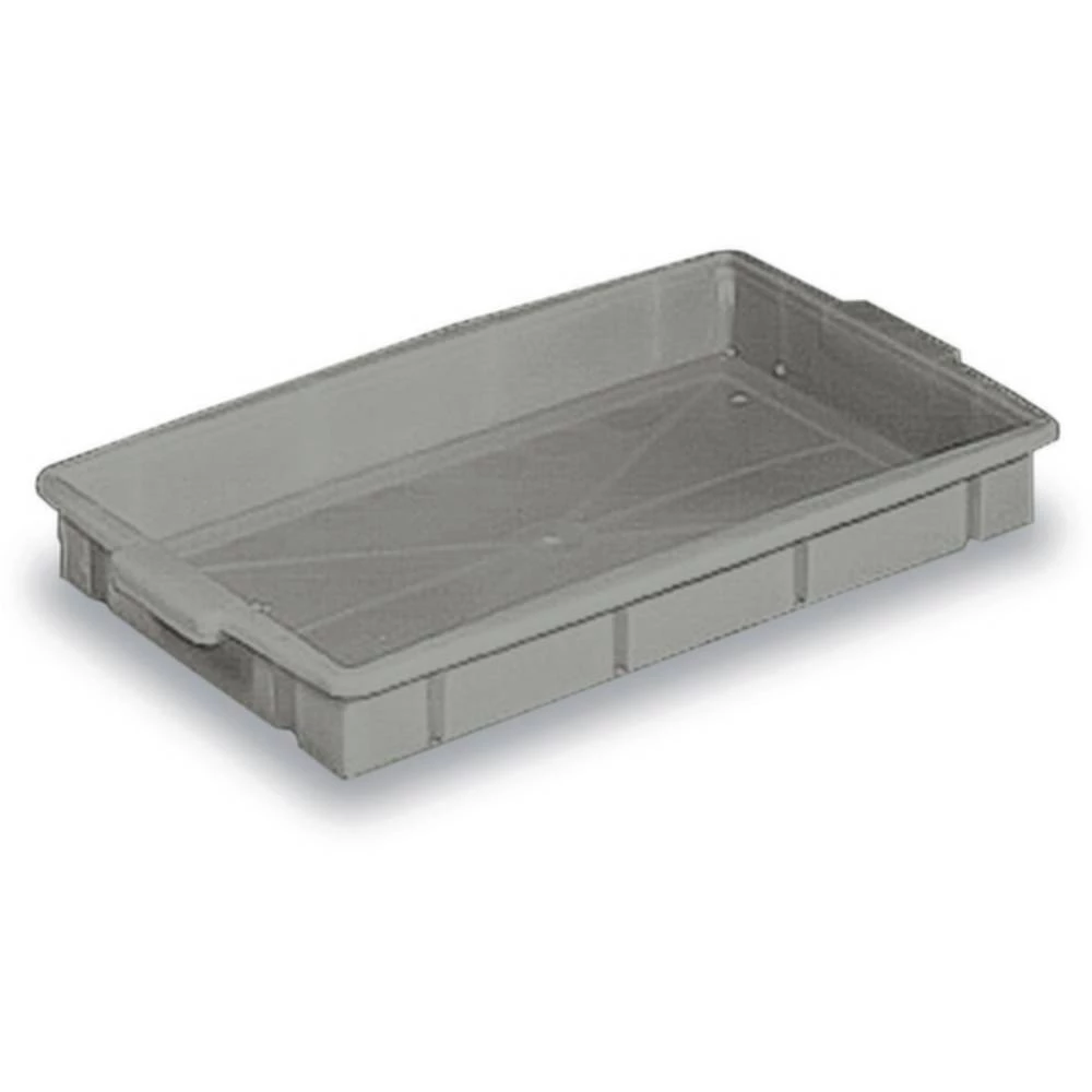 Spremnik za slaganje Pogodna za hranu (D x Š x V) 560 x 355 x 64 mm Siva 1658524 1 ST slika