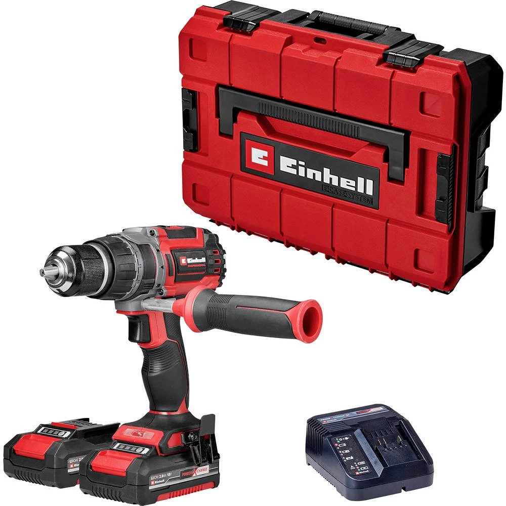 Einhell Professional TP-CD 18/70 Li-i BL (2x2,0Ah) 2 brzine-akumulatorski čekić uklj. punjač, uklj. 2 akumulatora slika