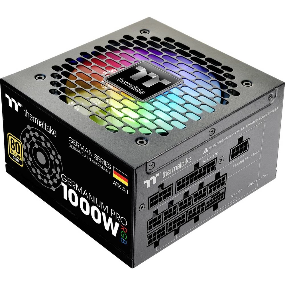 Thermaltake ugradbeni AC/DC adapter napajanja 1000 W ATX 80 plus gold slika