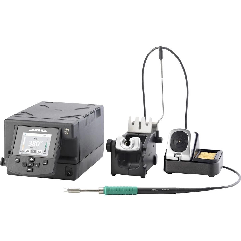 Stanica za lemljenje digitalni 250 W JBC HDE-2C 90 Do 500 °C slika