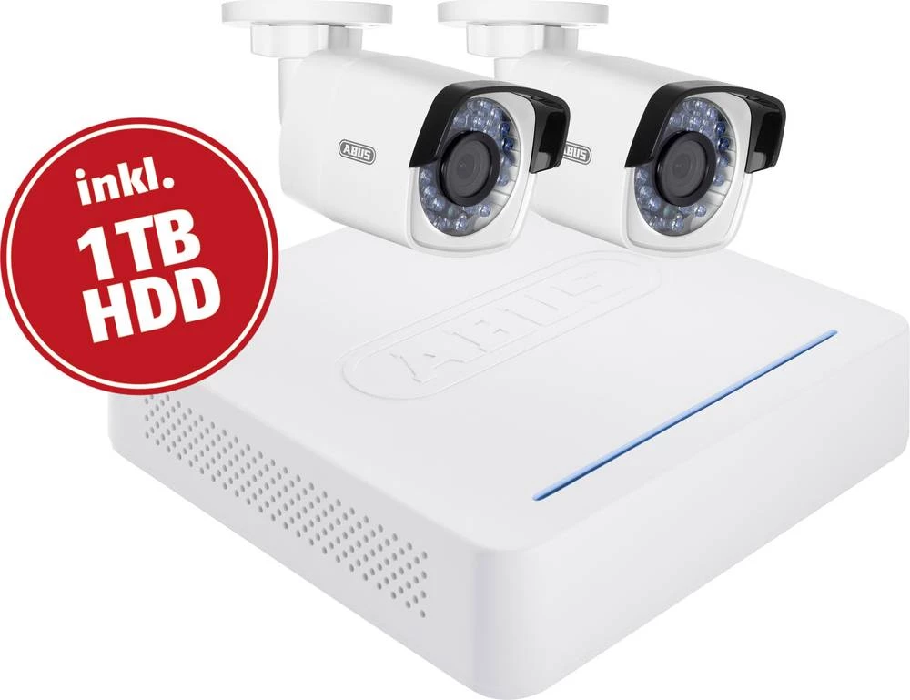 ABUS ABUS Set sigurnosne kamere 1 TB zaVanjsko područje TVVR36020 slika
