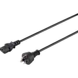 Sygonix SY-5042716 rashladni uređaji priključni kabel  crna 2.00 m slika