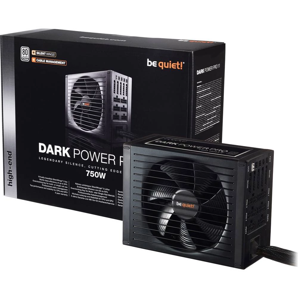 PC-napajanje BeQuiet Dark Power Pro 11 750 W ATX 80 PLUS Platinum slika