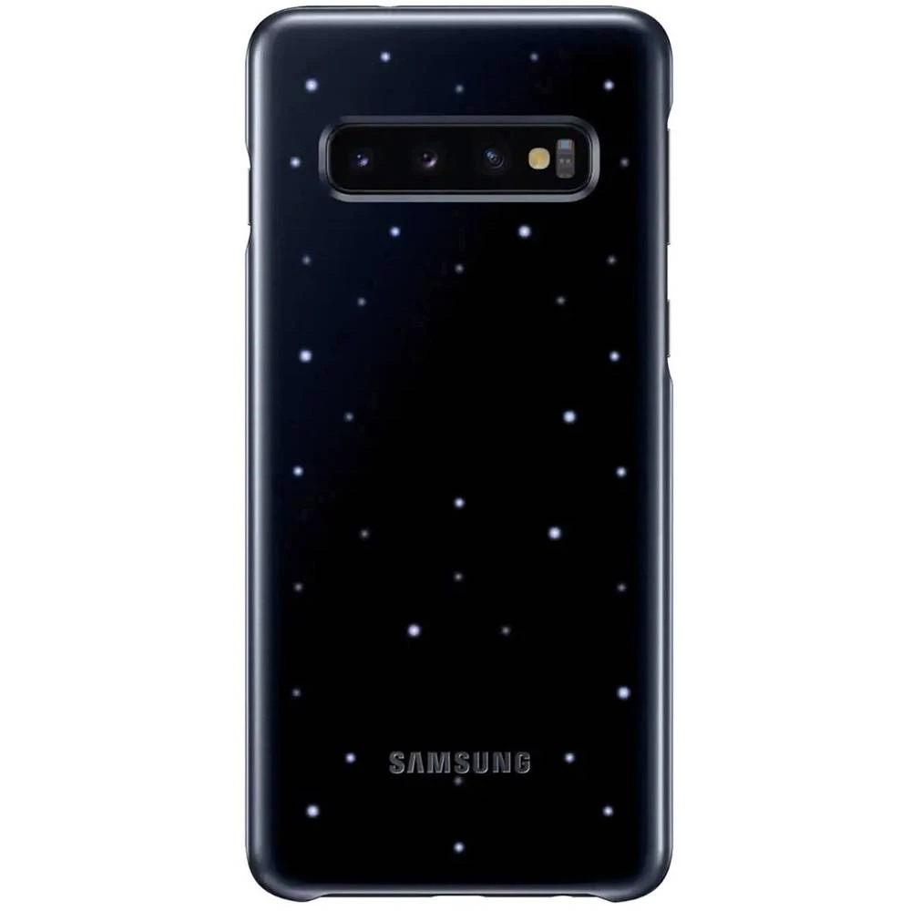 Samsung LED Stražnji poklopac za mobilni telefon Pogodno za: Galaxy S10 Crna slika