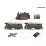 Roco 51161 H0 analogni starter set za parnu lokomotivu klase 80 s putničkim vlakom