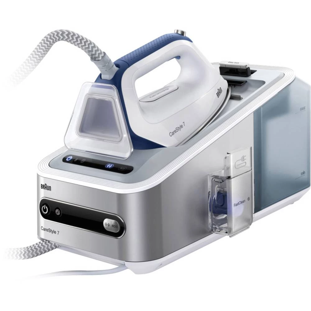 Parna stanica Braun IS 7143 0128781630 2400 W Bijela, Srebrna, Siva, Plava slika