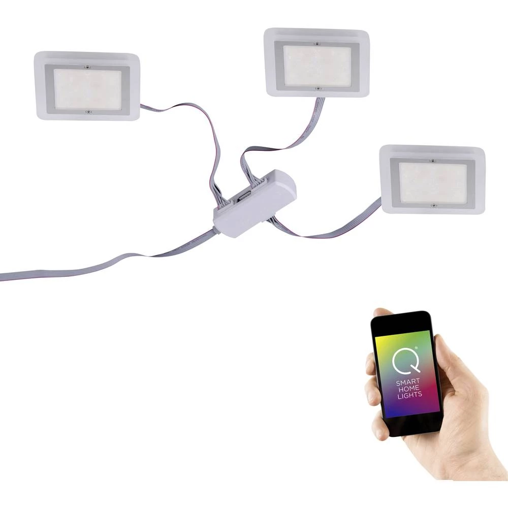 Paul Neuhaus Q&reg; Komplet ugradbenih LED svjetiljki Q-VIDAL LED fiksno ugrađena 11.7 W RGBAW slika