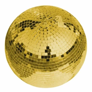 Eurolite 50120035 Disko kugla Sa zlatnom površinom 30 cm slika