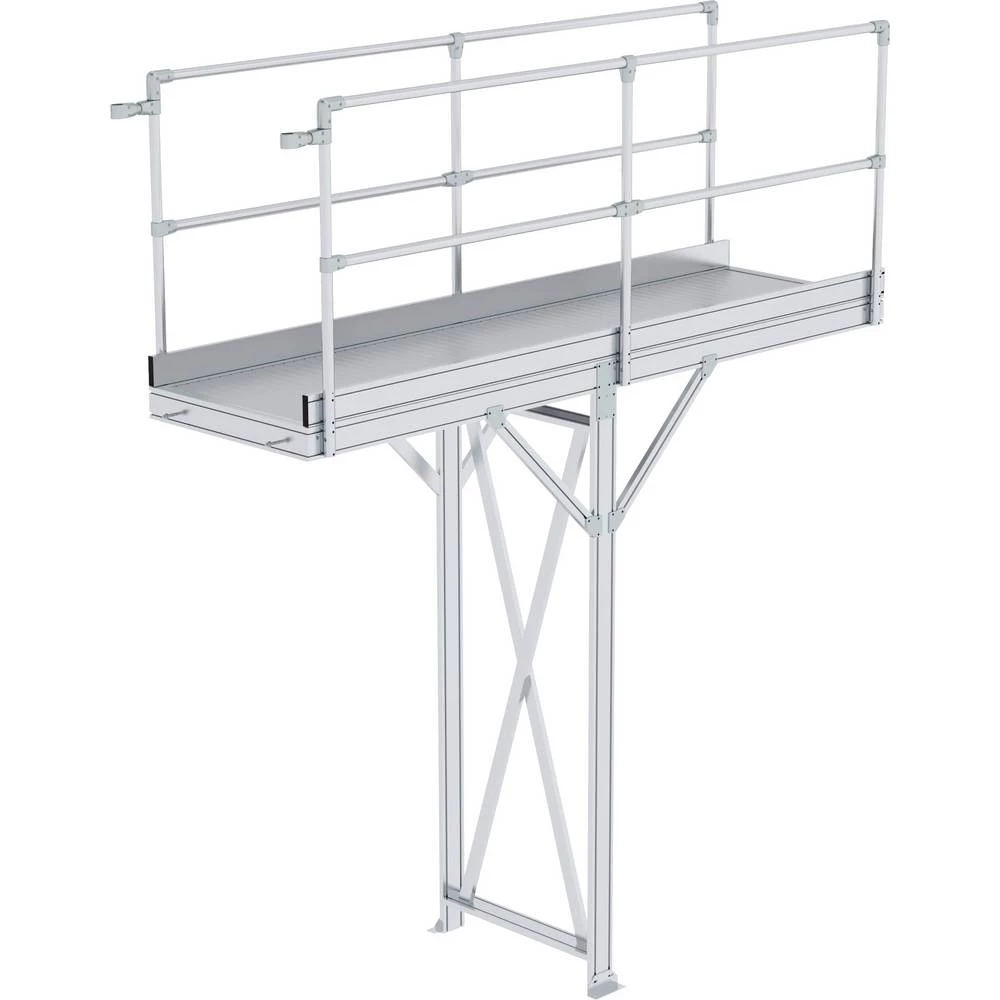 Günzburger Steigtechnik 332003 Modni pista, valoviti aluminij, visina PF 1250-2499 mm PF duljina 3060 mm 1 St. slika