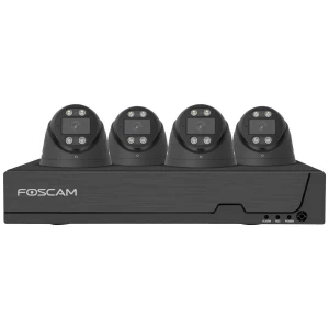 Foscam FN9108E-T4-2T black lan ip-set sigurnosne kamere 8-kanalni sa 4 kamere 3840 x 2160 piksel slika