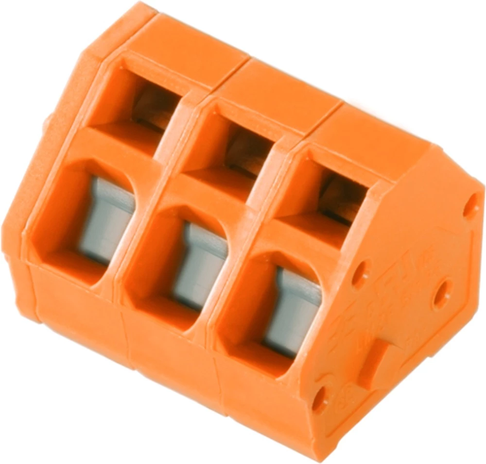 Opružna blok stezaljka, narančaste boje 1913780000 sadržaj: 100 kom. slika