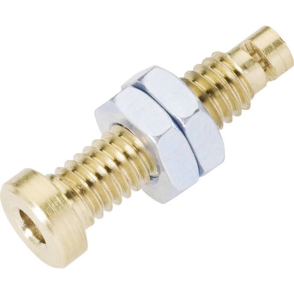 Schnepp EBU 2024 laboratorijski ženski konektor ženski konektor, vertikalna ugradnja Zatik-Ø: 2.4 mm srebrna 1 St. slika