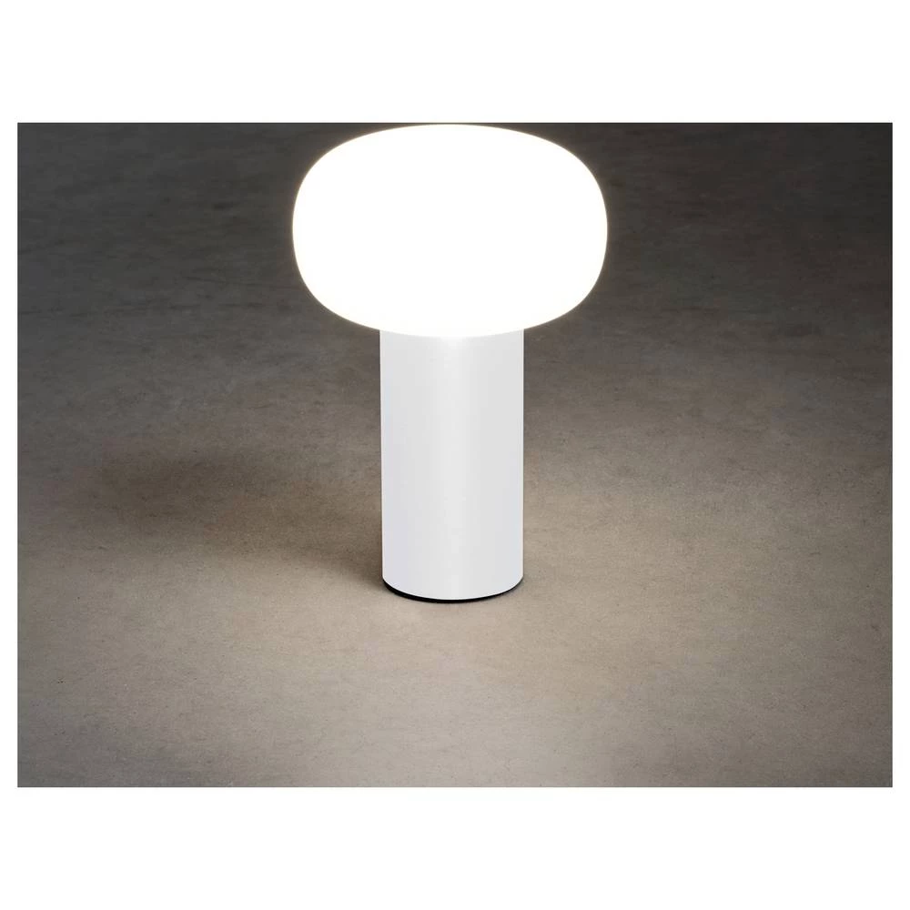 Konstsmide 7826-252 Antibes LED akumulatorska stolna lampa bijela slika