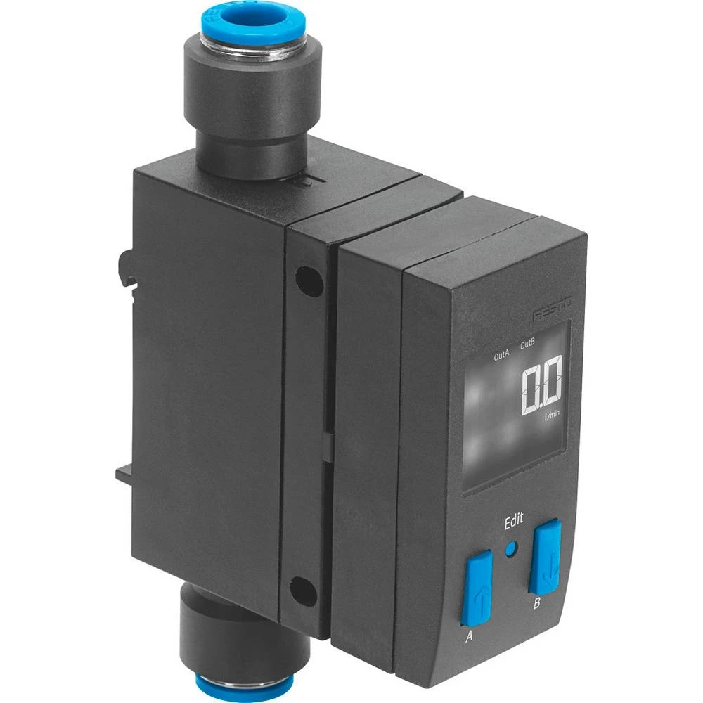 FESTO senzor protoka SFAB-600U-HQ10-2SV-M12 565402 Pogonski napon (područje): 15 - 30 V/DC  1 St. slika