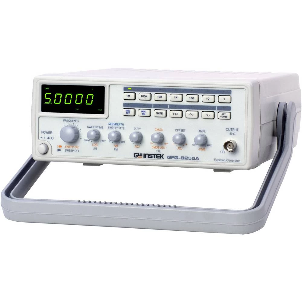 GW Instek GFG-8216A Funkcijski generator na struju 1-kanalni Trokut, Pravokutnik, Sinusni val , Rampa, TTL Tvornički standard (v slika