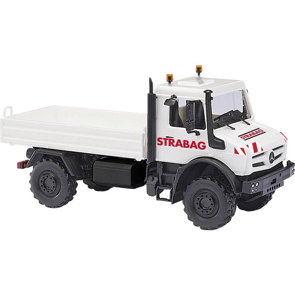 Busch 51057 h0 model kamiona Mercedes Benz Unimog U 5023, Strabag slika