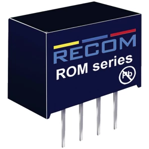 RECOM  ROM-1205S  DC/DC  pretvarač   12 V  5 V  0.2 A  1 W  Broj izlaza: 1 x  Content 1 St. slika