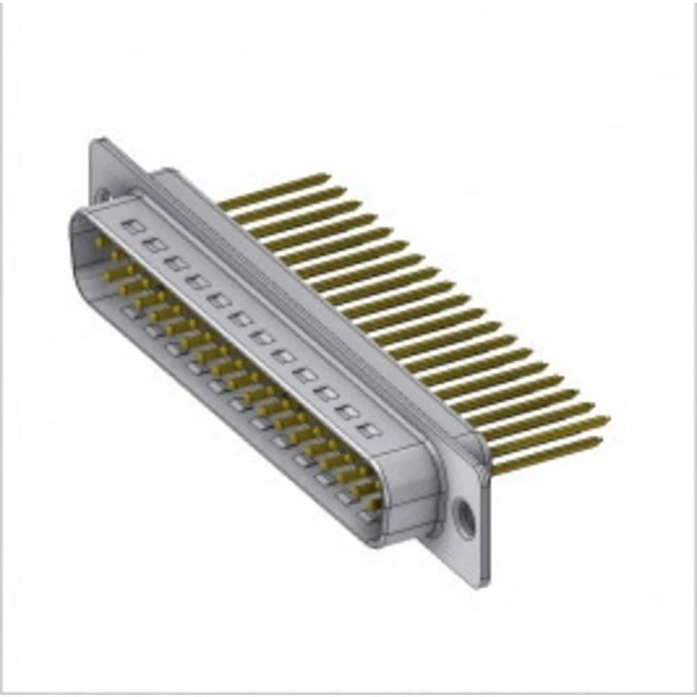 D-SUB utikač 180 ° Broj polova: 37 Lem, Wire-wrap DELTRON SWISS 1 ST slika