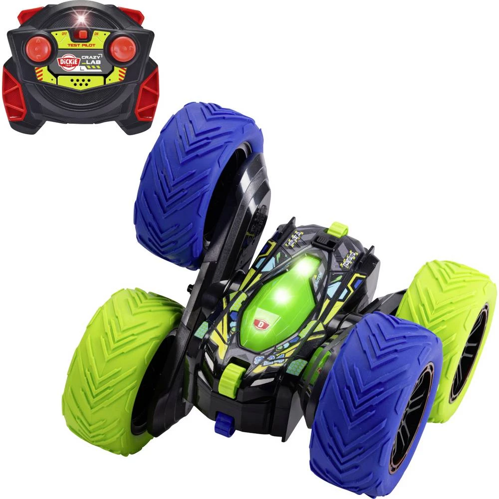 Dickie Toys 201105010 RC Cyber Flip, RTR 1:18 RC model automobila za početnike električni slika