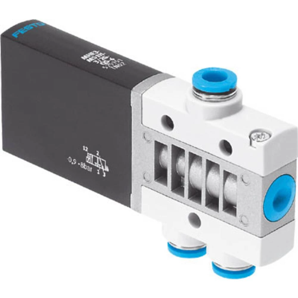 FESTO elektromagnetski ventil 525151 MHE3-MS1H-3/2G-QS-6  qs-6 Nazivna širina 3 mm  1 St. slika