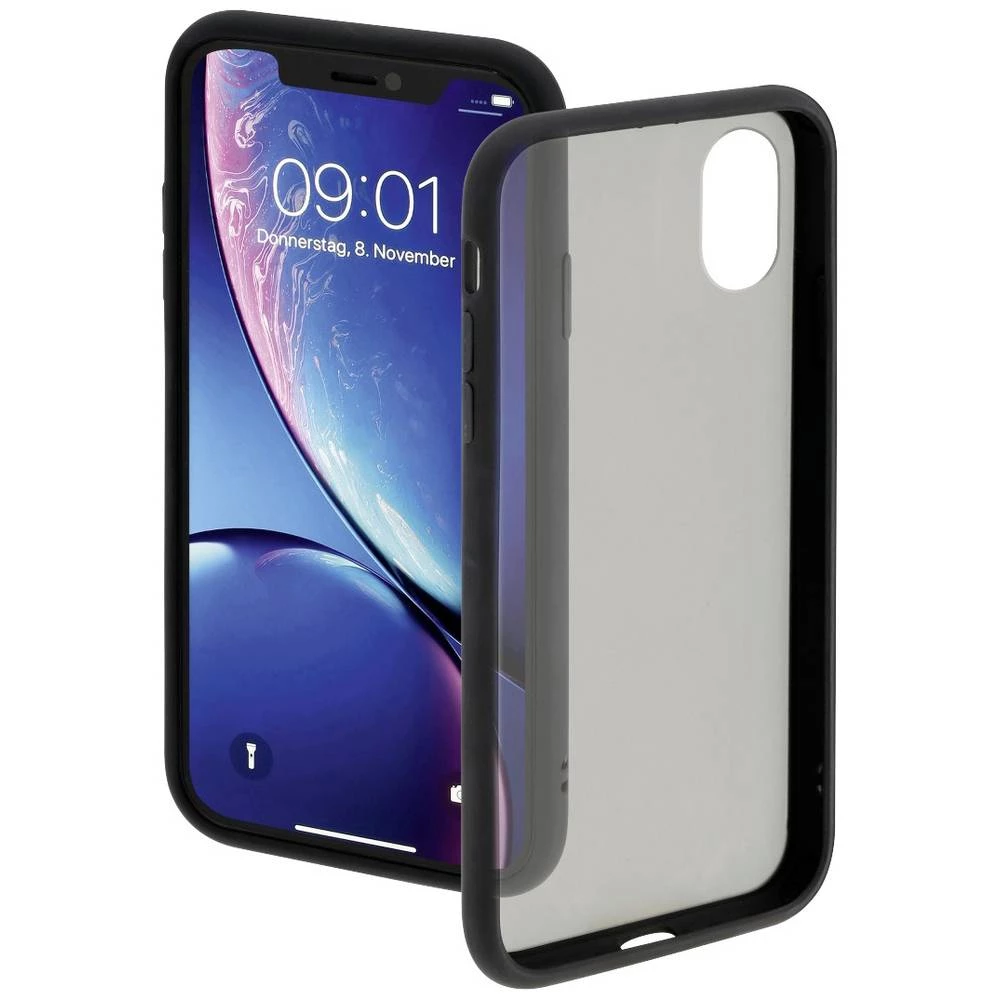 Hama Invisible etui Apple iPhone XR crna, prozirna slika