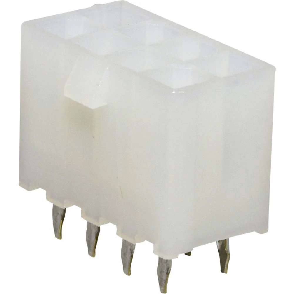 Molex 39281083 Mini-Fit Jr. Vertical Header, 4.20mm Pitch, Dual Row, 8 Circuits, without Snap-in Plastic Peg PCB Lock, T slika
