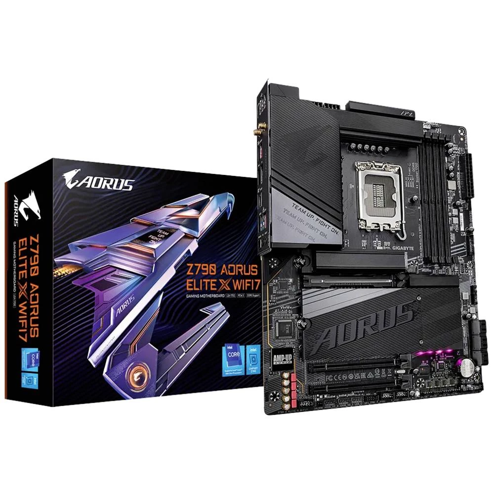 Gigabyte Z790 A ELITE X WIFI7 matična ploča Baza Intel® 1700 Faktor oblika (detalji) ATX Set čipova matične ploče Intel® slika