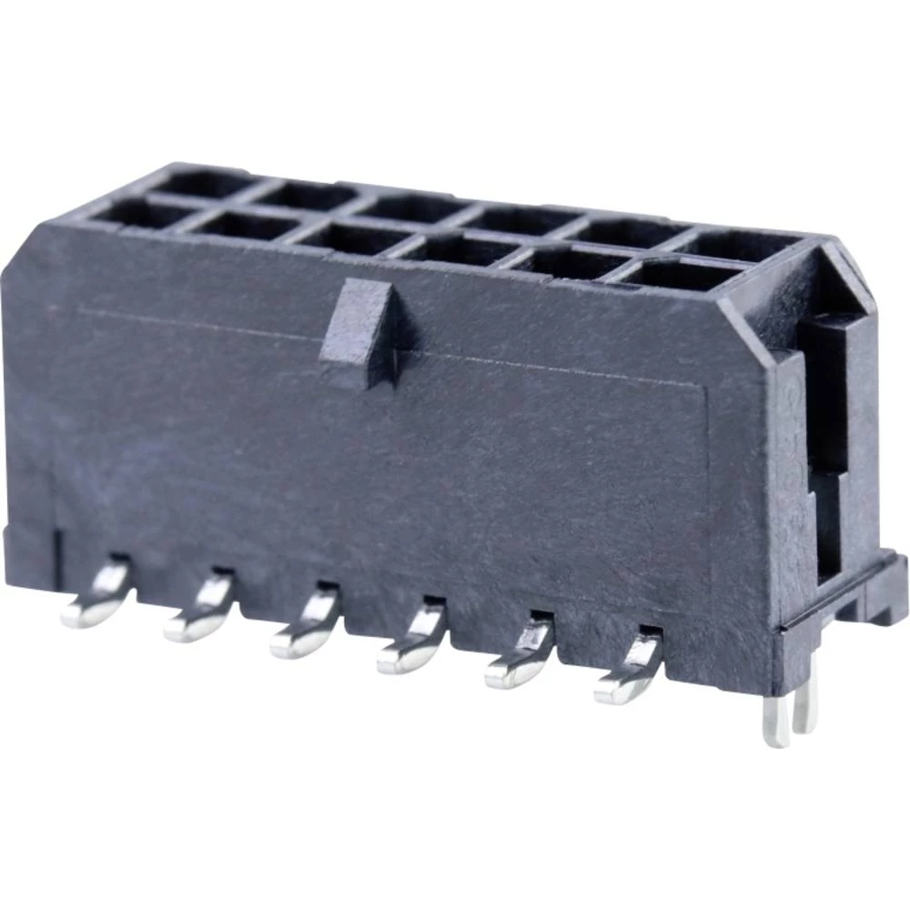 Molex ugradna standardna letva s muškim kontaktima Ukupan broj polova 12 Raster: 3 mm 430451215 1 St. Tape on Full reel slika