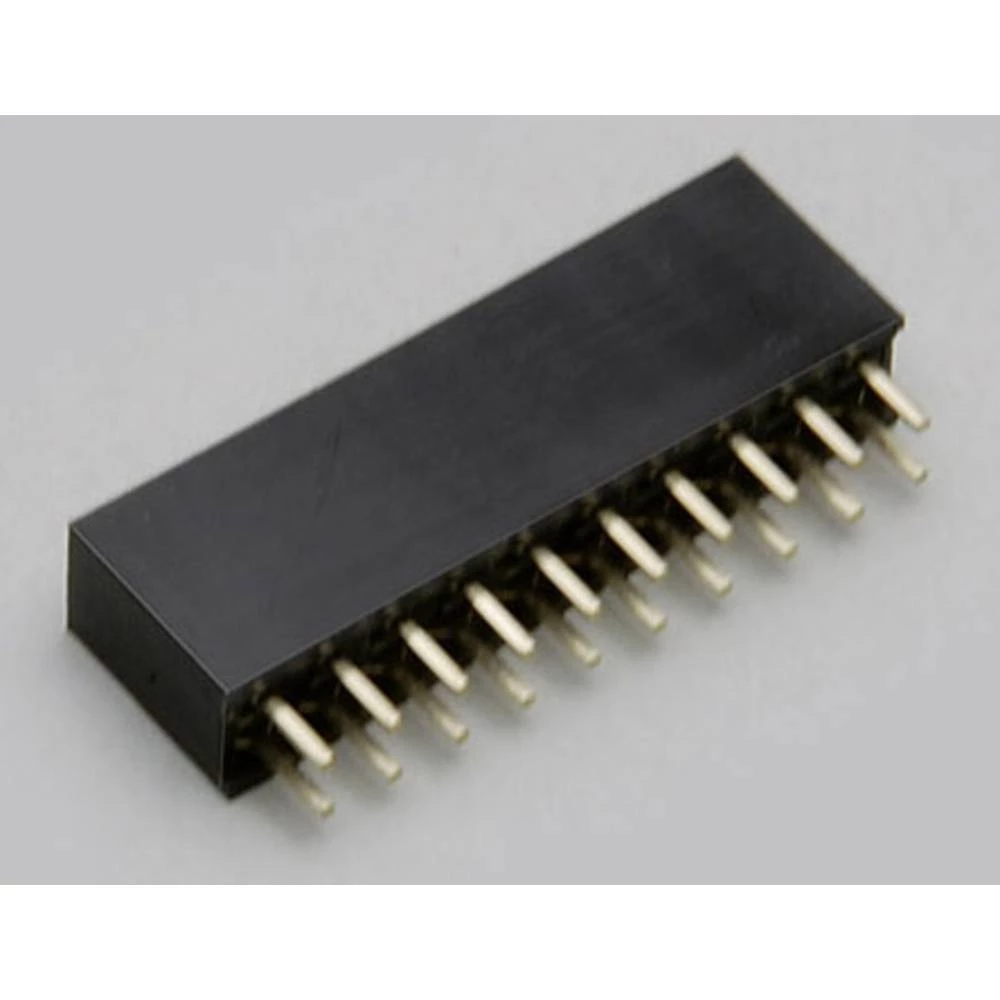 BKL Electronic Standardna letva sa ženskim kontaktima Broj redova: 2 Broj polova po redu: 5 10120706 1 ST slika