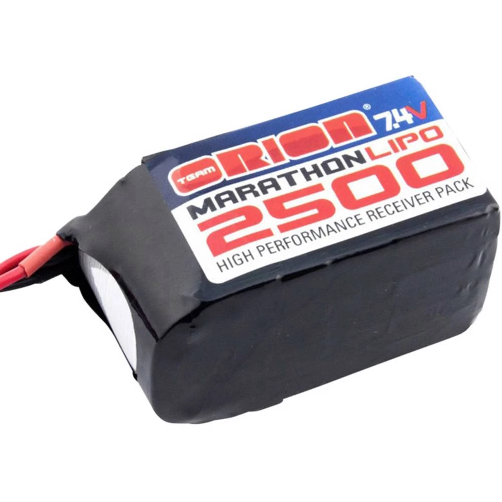 Baterija (LiPo) za prijamnik za modelarstvo 7.4 V 2500 mAh Broj ćelija: 2 Team Orion Softcase JR slika