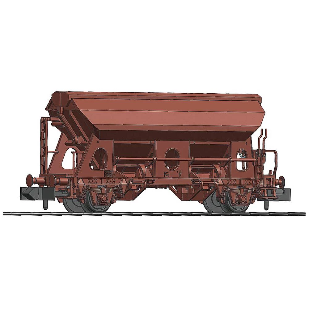 Fleischmann 830352 N karavan s zakretnim krovom Tdg-y 5640 od DR slika