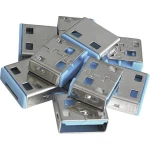 LINDY zaključavanje USB priključka USB-Lock 10-dijelni komplet plava boja  bez ključa 40462