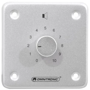 Omnitronic 80711015 ugradnja ELA mono kontrola glasnoće srebrna slika