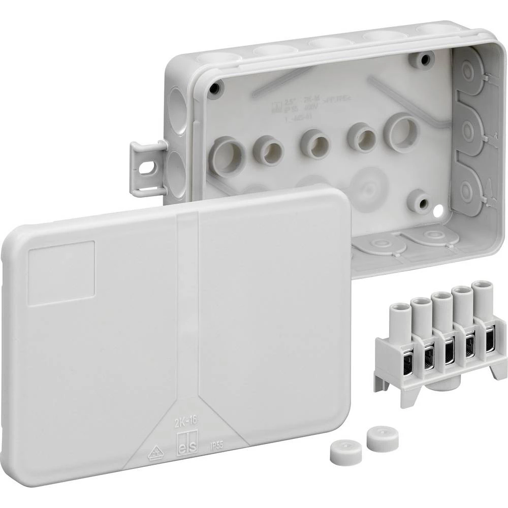 Spelsberg 34841601  priključna doza  (D x Š x V) 85 x 130 x 37 mm siva IP55 1 St. slika