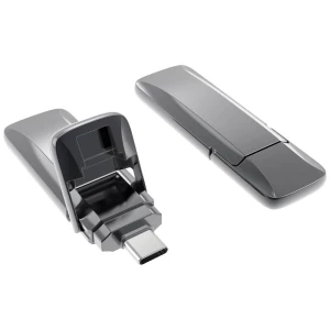 Xlyne 7651200 USB stick 512 GB siva 7651200 USB-C® USB 3.2 (2. gen.) slika