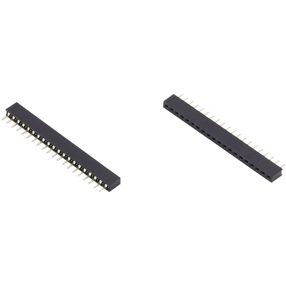 Connfly Standardna letva sa ženskim kontaktima Broj redova: 1 Broj polova po redu: 7 DS1026-01-1*7S8BV 1 ST slika