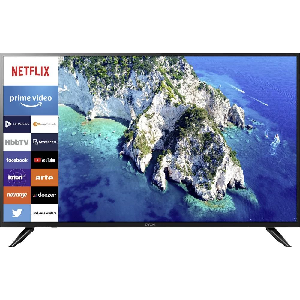 Dyon Movie Smart 49 XT LED-TV 123.2 cm 49 palac Energetska učinkovitost 2021 G (A - G)<br slika
