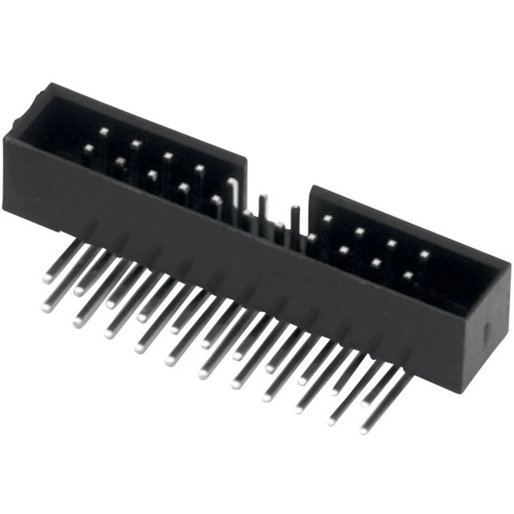 W & P Products 635-06-2-00 letva s igličastim kontaktima Raster: 2 mm Ukupan broj polova: 6 Broj redova: 2 1 St. slika