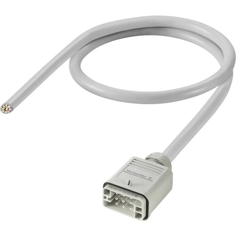 Weidmüller 2712510500 utični konektor za senzor/aktivator, konfekcionirani    Broj polova: 8 1 St. slika