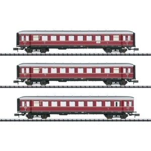 MiniTrix T15405 Komplet putničkih automobila od 3 "Crveni bamberzi" 1. dio DB-a slika